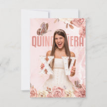 Roze Gouden Quinceanera﻿ Bloemenkroon Prinses Vlin