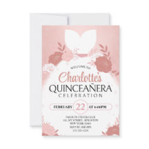 Roze Gouden Quinceanera﻿ Bloemenkroon Prinsessenju