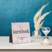 Roze Gouden & Roze Trouwtafel Fotoplaat (Insitu)