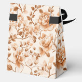 Roze Gouden Rozen Bedankdoosjes (Achterkant)