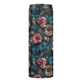  Roze Gouden Rozen Thermosbeker (Achterkant)