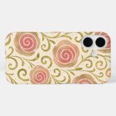 Roze & Gouden Sprookjesboek Prinsessenrozen Case-Mate iPhone Case (Achterkant (horizontaal))