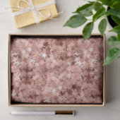 Roze Gouden Ster Confetti Metallic uiterlijk Tissuepapier (Geschenk)