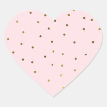Roze Gouden Stippen Confetti Feest Bruidsuitvaart