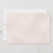 Roze Gouden Taart 70e Verjaardagsuitnodiging Kaart (Achterkant)