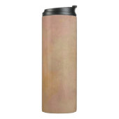  roze gouden textuur thermosbeker (Gedraaid links)