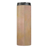  roze gouden textuur thermosbeker (Achterkant)