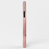 Roze Gouden Wimpers Luxe Schittering Case-Mate iPhone Case (Achterkant/rechts)