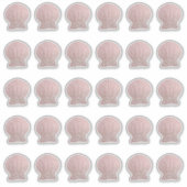 Roze Gouden Zeeschelp Meerdere Stickers (Voorkant)