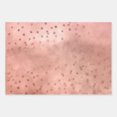 Roze Gouden Zonsondergang Wolk Inpakpapier Vel (Voorkant)