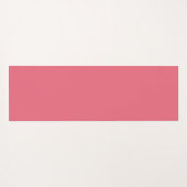 Roze gouden zwarte luipspuiten Afdrukmonogrammen Yogamat (Achterkant (horizontaal))