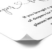 Roze goudflesjes, druppeltje, douche poster (Hoek)