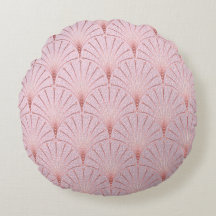 Roze goudpatroon, waaierveerpatroon, Art Deco chi