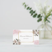 roze goudRozen Visitekaartje (Staand voorkant)