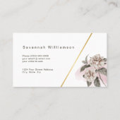 roze goudRozen Visitekaartje (Achterkant)