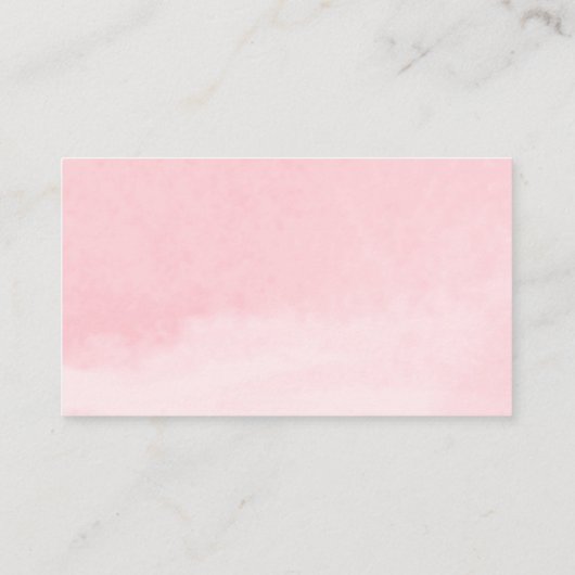 Roze goudValentijnsdag - Dappere goederenkaarten Informatiekaartje (Achterkant)