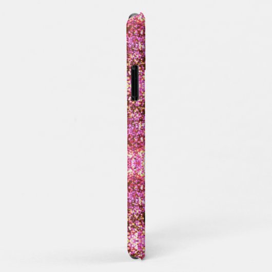 Roze goureuzige glans Case-Mate iPhone case (Achterkant/rechts)