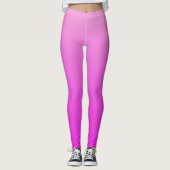 Roze gradiënt leggings (Voorkant)