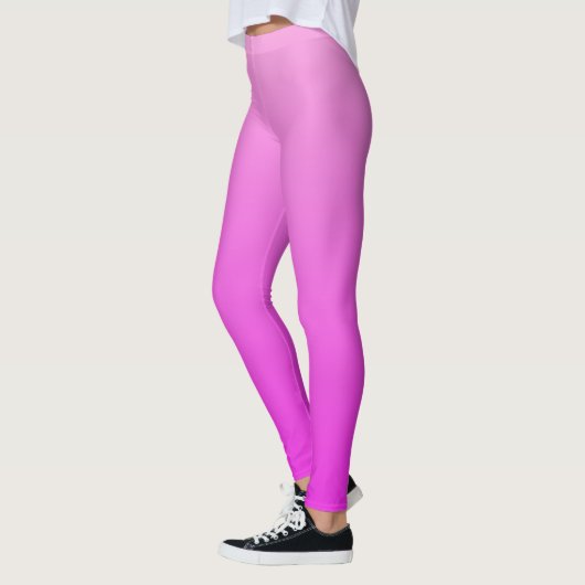 Roze gradiënt leggings (Links)
