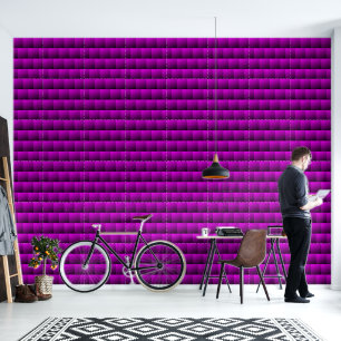 Roze gradiënt ombre behang