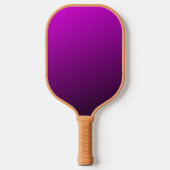 Roze gradiënt ombre pickleball paddle (Voorkant)