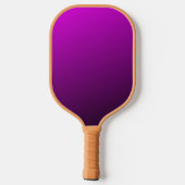 Roze gradiënt ombre pickleball paddle (Achterkant)