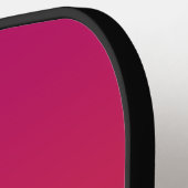 Roze Gradiënt Pickleball Paddle (Links Detail)