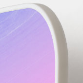 Roze gradiëntmonogram pickleball paddle (Links Detail)