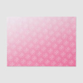 Roze gradiëntpapier voor logo tissuepapier (Voorkant)