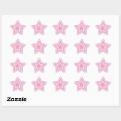 Roze Grading Y2K ster Ster Sticker (Vel)