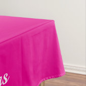 Roze Graduation Cap tafelkleed (Voorbeeld)