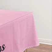 Roze Graduation Cap tafelkleed (Voorbeeld)