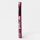 Roze graffiti-geïnspireerde handgetekende harten Case-Mate iPhone case (Achterkant/links)