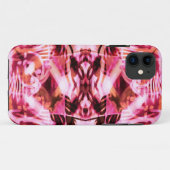 Roze graffiti-patroon Case-Mate iPhone case (Achterkant (horizontaal))