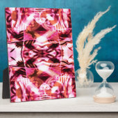 Roze graffiti-patroon fotoplaat (Zijkant)