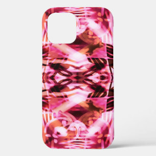 Roze graffiti patroon Hoesje-Mate iPhone case