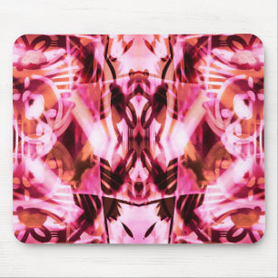 Roze graffiti-patroon muismat