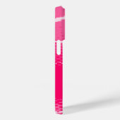 Roze grafische dier iPhone hoes (Achterkant / Rechts)
