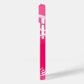 Roze grafische dierbenaming Case-Mate iPhone case (Achterkant / Links)