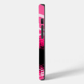 Roze grafische draagtas voor dierlijke afdruk Case-Mate iPhone case (Achterkant / Links)