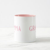 Roze Gramma Oprichtingsjaar Mok (Midden)
