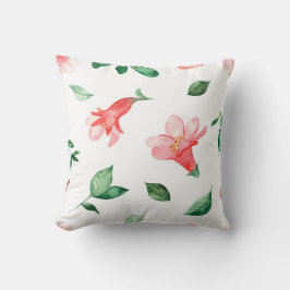 Roze granaatappel Bloesems Sierkussen