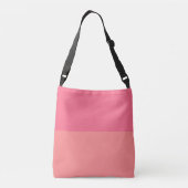 Roze grapefruit crossbody tas (Achterkant)