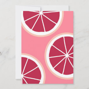 Roze grapefruitdia kaart