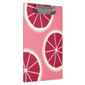 Roze grapefruitdia klembord (Rechts)