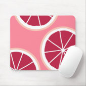 Roze grapefruitdia muismat (Met muis)