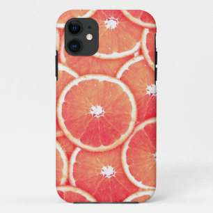 Roze grapefruitmoes iPhone 11 hoesje