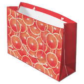 Roze grapefruitmoes groot cadeauzakje (Achterkant Gekanteld)