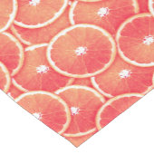 Roze grapefruitmoes korte tafelloper (Hoek)