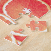Roze grapefruitmoes legpuzzel (Zijkant)